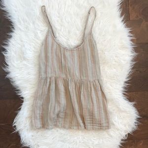 multicolored o’neill flowy tank